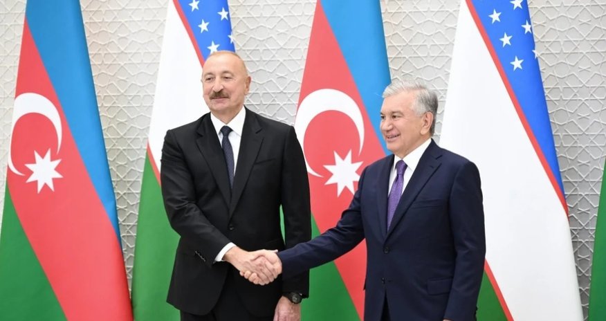 Şavkat Mirziyoyev "Heydər Əliyev" ordeni ilə təltif edilib