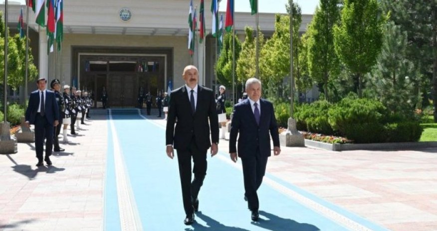 Prezidentin sosial media hesablarında Özbəkistana dövlət səfəri ilə bağlı videoçarx paylaşılıb