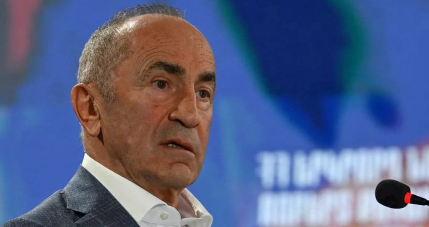 Former Armenian President Robert Kocharyan and son detained in Yerevan