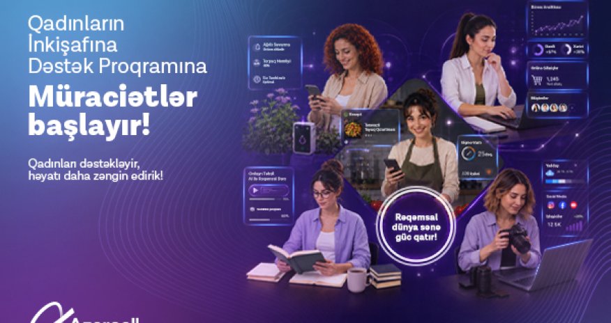 Azercell qadınları dəstəkləyən müsabiqə elan edir