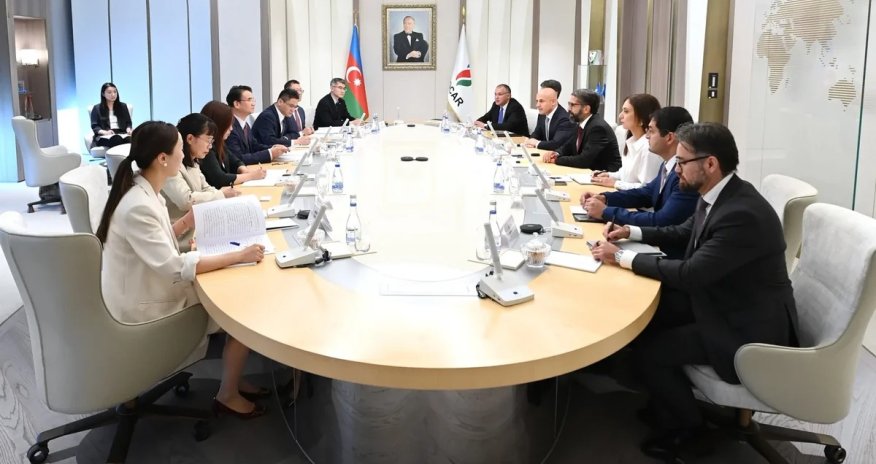 SOCAR və Çin İxrac-İdxal Bankı enerji layihələrində əməkdaşlığı müzakirə edib