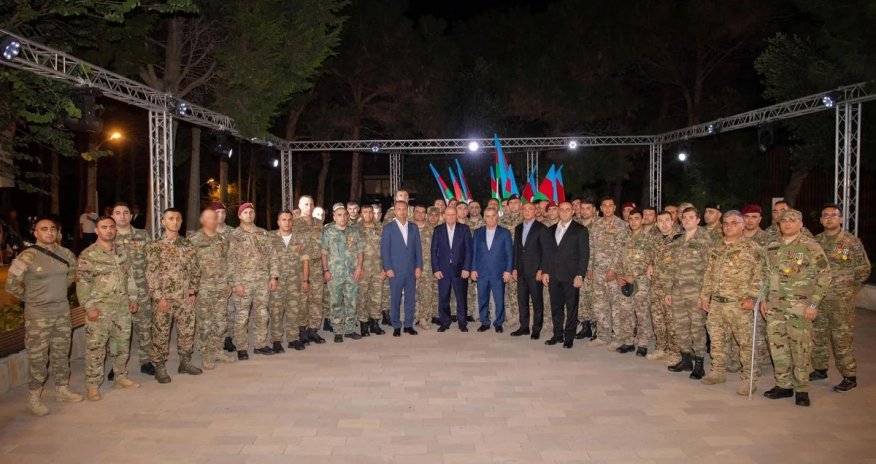 DTX-nin "Bilgəh" İstirahət mərkəzində Vətən müharibəsi iştirakçıları ilə görüş təşkil edilib