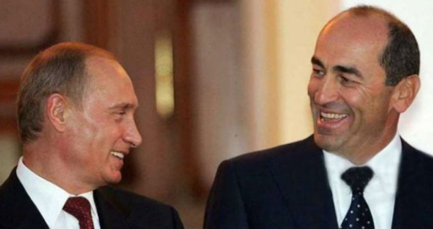 Putin Robert Köçəryanı təbrik edib