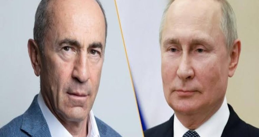 Putin Sends Birthday Greetings to Jailed Armenian Ex-President Robert Kocharyan