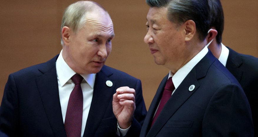 Путин прибыл в Бишкек и сразу направился на переговоры с Си Цзиньпином