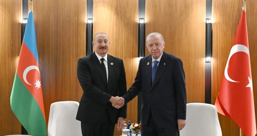 Bişkekdə İlham Əliyevin Rəcəb Tayyib Ərdoğanla görüşü olub
