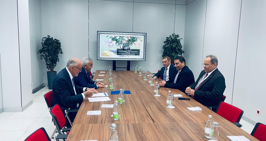 Rövnəq Abdullayev Kazanda Bəhreyn naziri ilə görüşüb