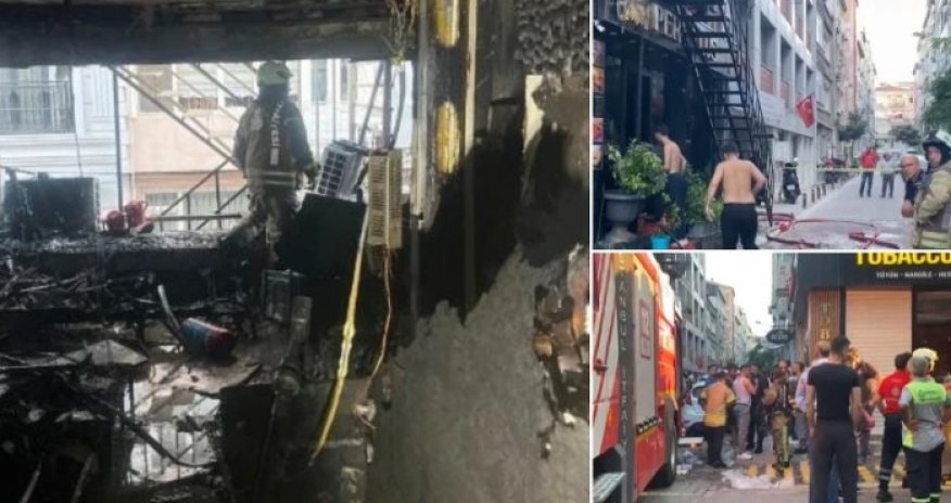 В Стамбуле в отеле вспыхнул пожар, пострадали 12 человек