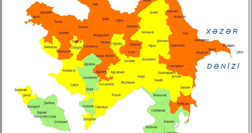 Küləkli hava şəraiti ilə bağlı sarı və narıncı xəbərdarlıq verilib