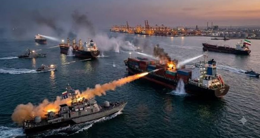 Иранские военные атаковали суда в Ормузском проливе