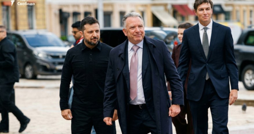 Uitkoff və Kuşner Ukraynaya gedib