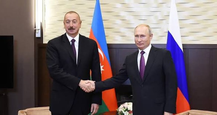 Putin Əliyevə zəng edib