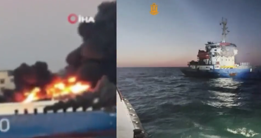 Odessa yaxınlığında dron hücumuna məruz qalan gəmidə 2 azərbaycanlı dənizçi ölüb
