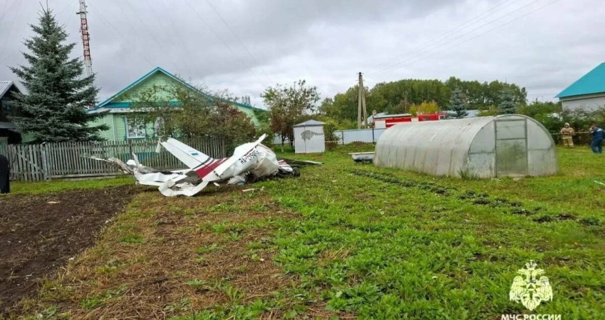 В Татарстане разбился легкомоторный самолет, погибли пилот и пассажир