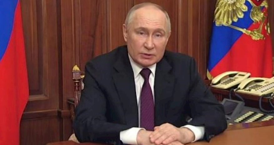 Путин обратился к россиянам