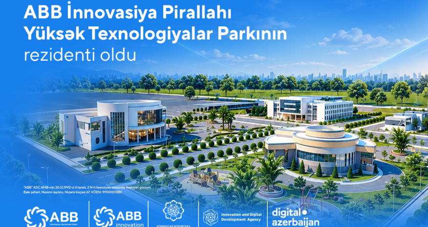 ABB Innovation receives resident status of PirallahıHigh Technology Park