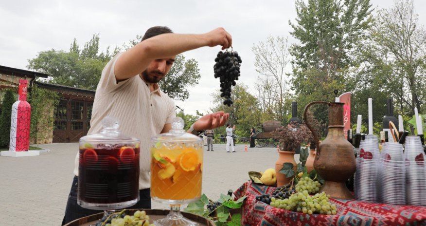 Şamaxıda Üzüm və Şərab Festivalı başlayıb
