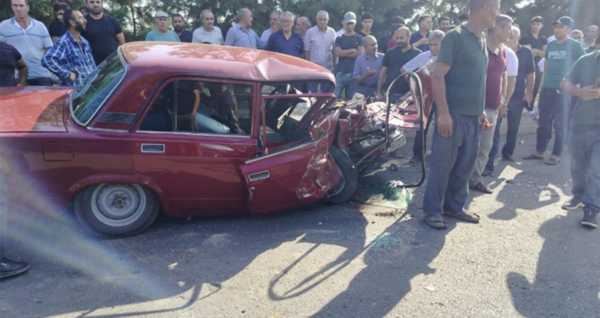 Cəlilabadda zəncirvari qəza baş verib, yaralılar var