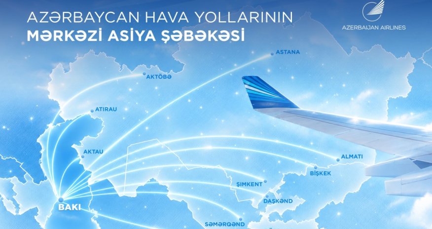 AZAL Mərkəzi Asiya üzrə üçüşlar şəbəkəsini genişləndirir