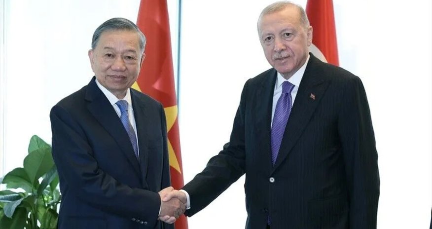 Ərdoğan vyetnamlı həmkarı ilə regional və qlobal məsələləri müzakirə edib