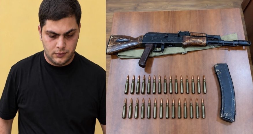 В Барде задержан мужчина, пытавшийся продать автомат Калашникова
