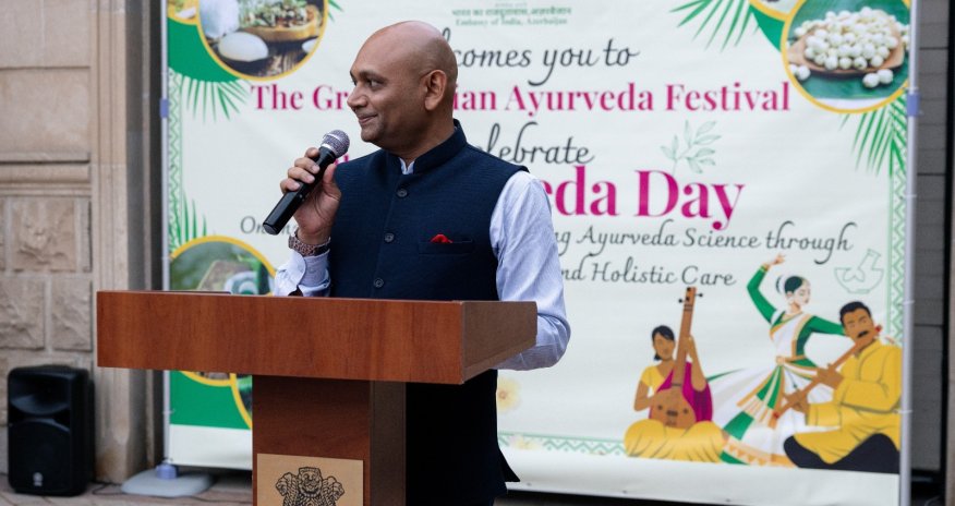 Embassy of India Organises Great Indian Ayurveda Festival in Baku to Mark 11th Ayurveda Day
