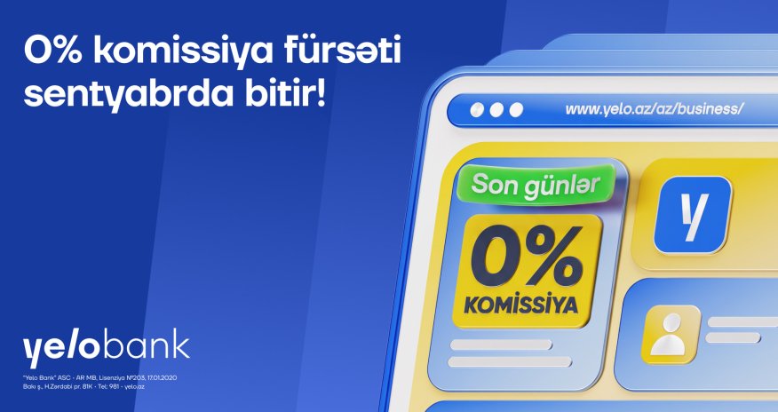 JoinYeloBank&rsquo;s business campaign with 0% commission!