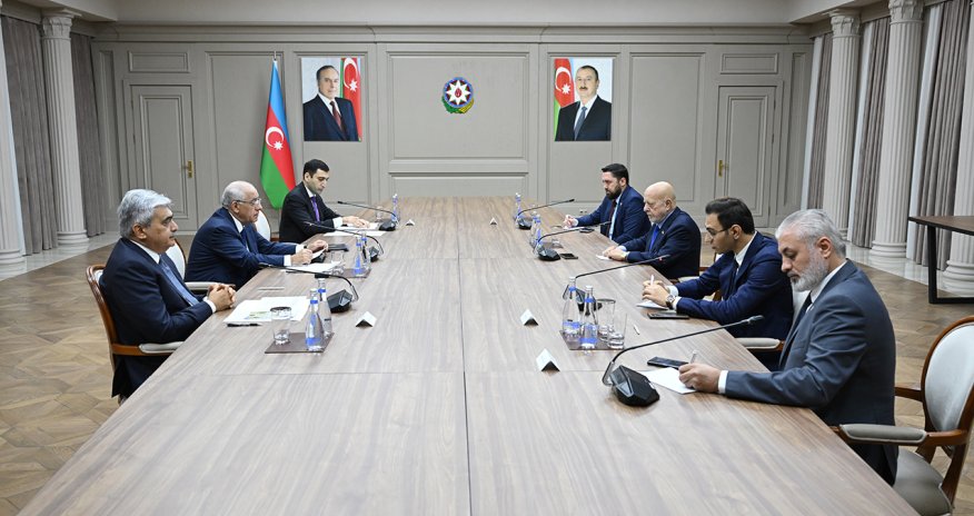 Əli Əsədov Suriyanın iqtisadiyyat və sənaye nazirini qəbul edib