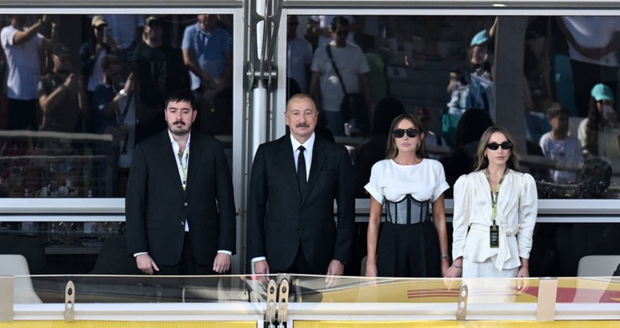 Prezidentin sosial media hesablarında "Formula 1"ə dair videoçarx paylaşılıb