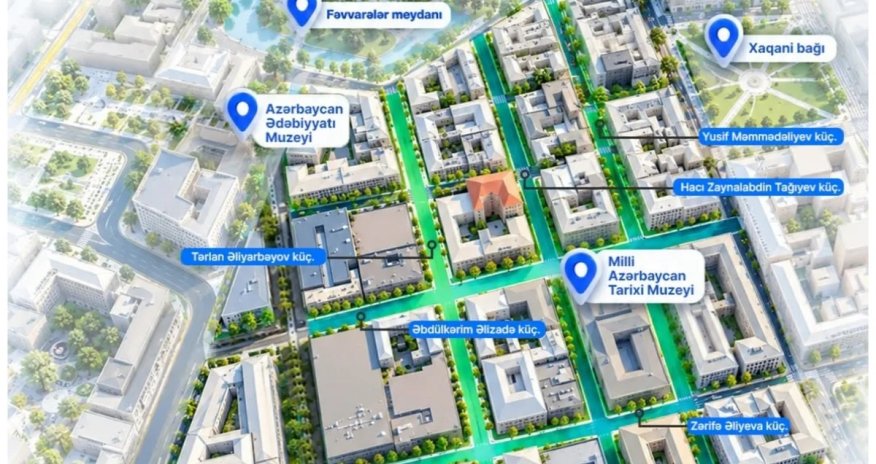 В центре Баку ограничение движения автомобилей будет действовать ежедневно с 5 октября