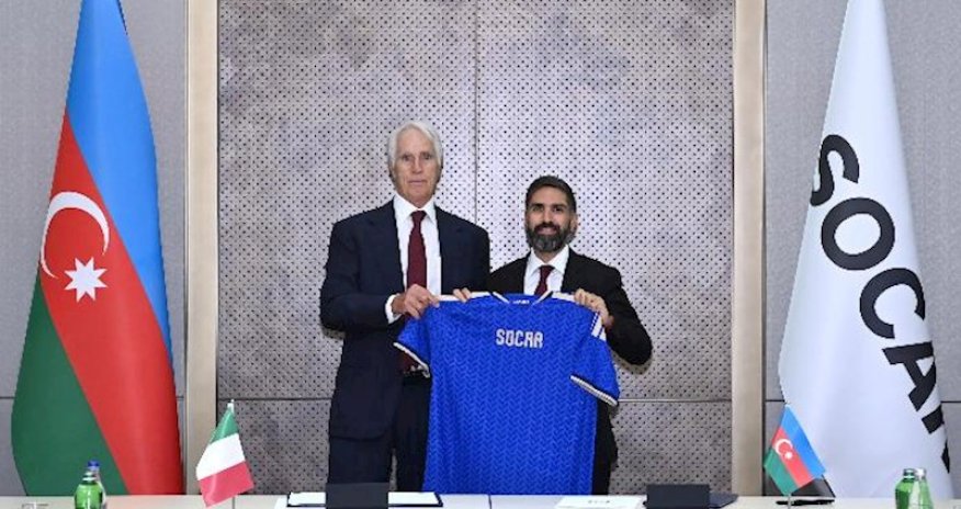 SOCAR станет главным глобальным энергетическим спонсором сборных Италии по футболу