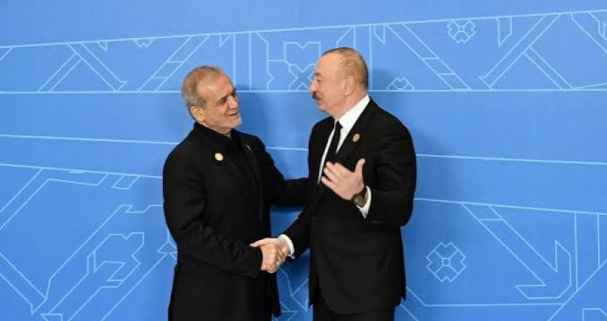 İlham Əliyev Məsud Pezeşkiana zəng edib