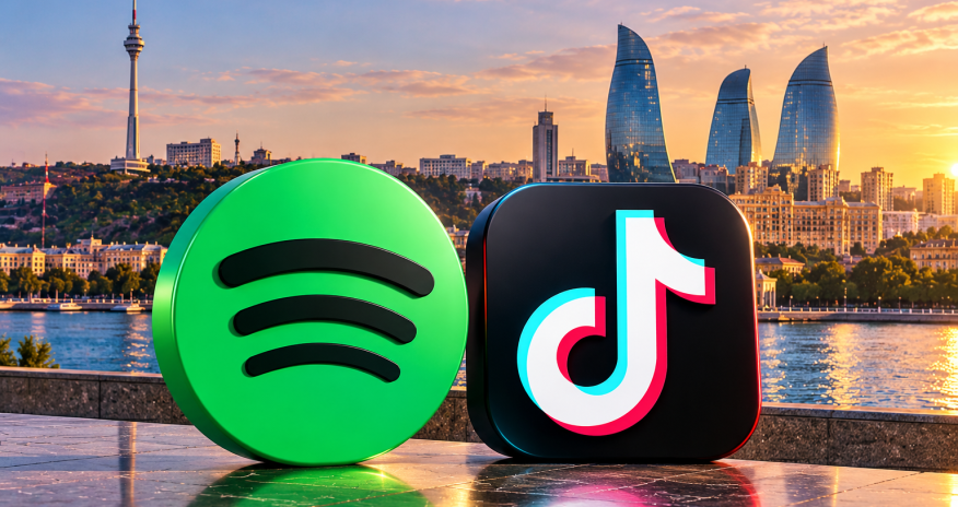 Spotify и TikTok зарегистрировались как плательщики НДС в Азербайджане