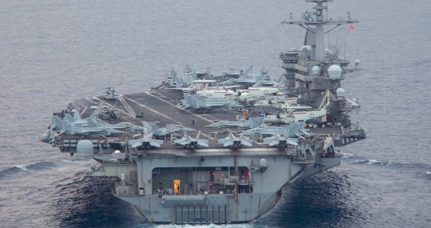 &laquo;Теодора Рузвельта&raquo; с морской пехотой отправили на Ближний Восток