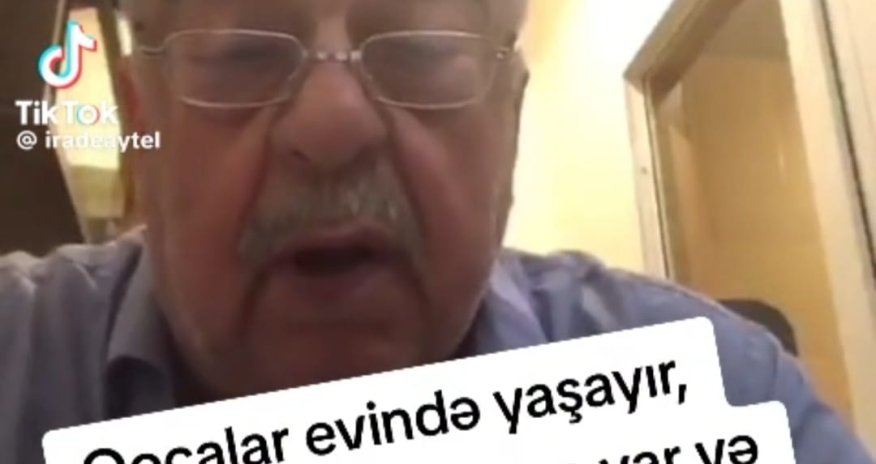 Qocalar evində yaşayan şəxsin mədəsində qanaxma var, agentlik müalicəsinin tibb müəssisəsində davamını zəruri sayır