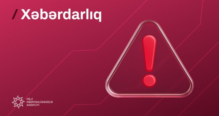 Bəzi informasiya sistemlərinə qarşı aktiv kiberhücumlar aşkarlanıb
