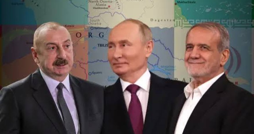 Azərbaycan, Rusiya və İran prezidentlərinin üçtərəfli görüşü başlayıb