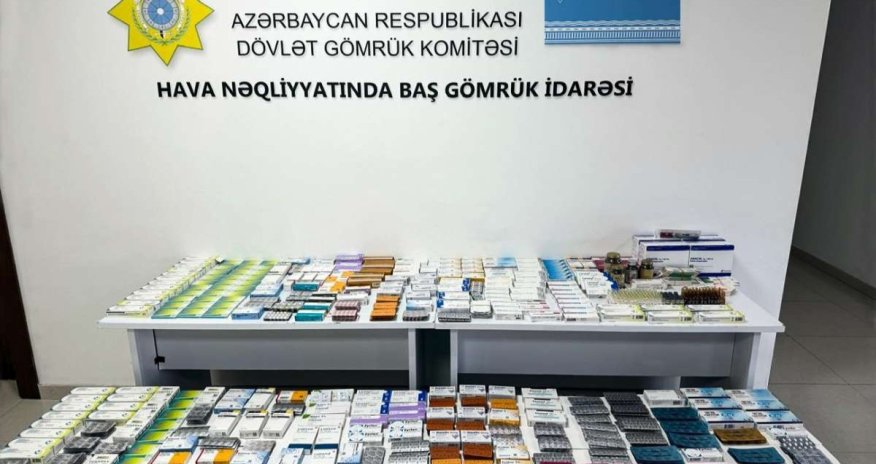 Baku customs foils smuggling of 16,000 medicine units from Istanbul