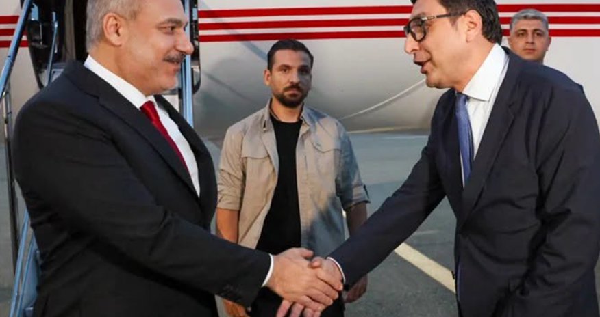 Hakan Fidan Azərbaycana gəlib