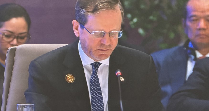 İsrail prezidenti Asiya ölkələrini əməkdaşlığa çağırıb, boykotlara qarşı çıxıb