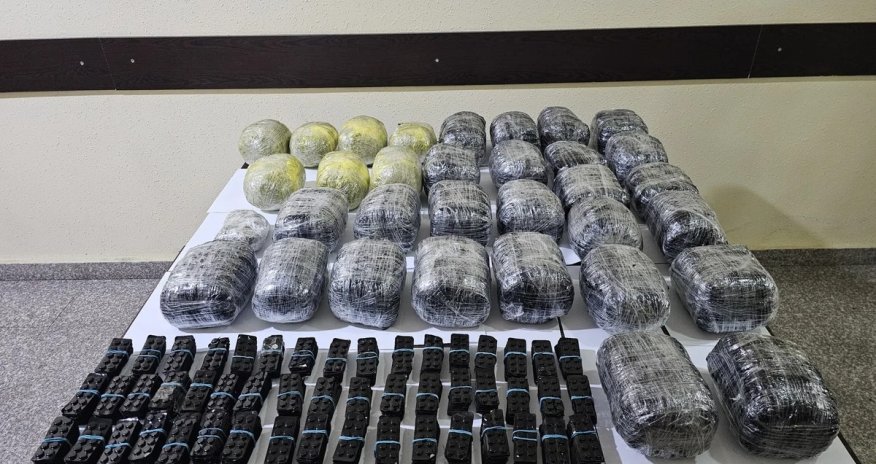 İrandan Azərbaycana 35 kiloqram narkotikin keçirilməsinin qarşısı alınıb