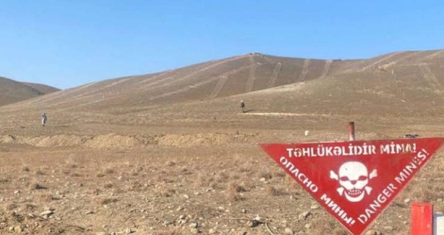Bir həftədə təmizlənən minaları ərazilərin həcmi açıqlanıb