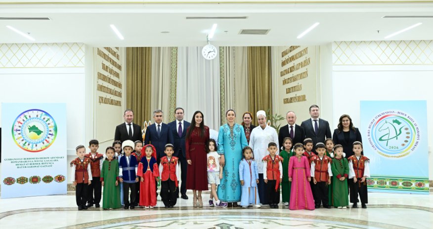 Leyla Əliyeva Arkadağda Uşaq Sağlamlığı və Reabilitasiya Mərkəzində