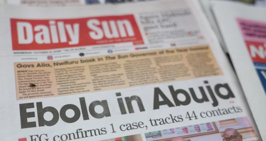 

Nigeriyada Ebolaya ilk yoluxma qeydə alınıb
