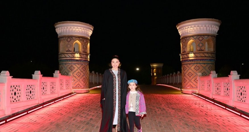 Leyla Aliyeva tours "Eternal City" complex in Samarkand