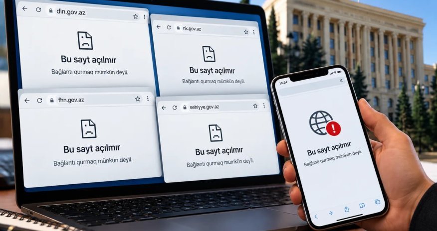 Disruptions Hit Official Websites of Azerbaijani State Agencies