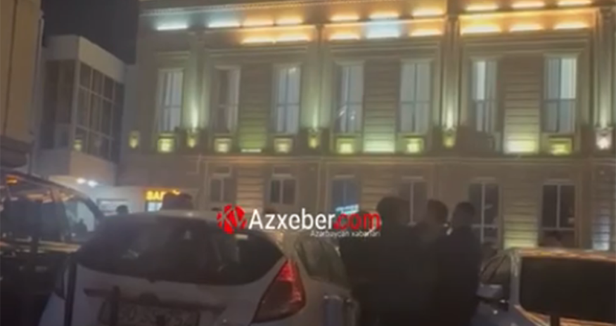 Bakıda daha bir kütləvi dava baş verib - Video