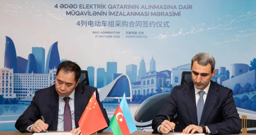 ADY Çindən yeni qatarlar alır