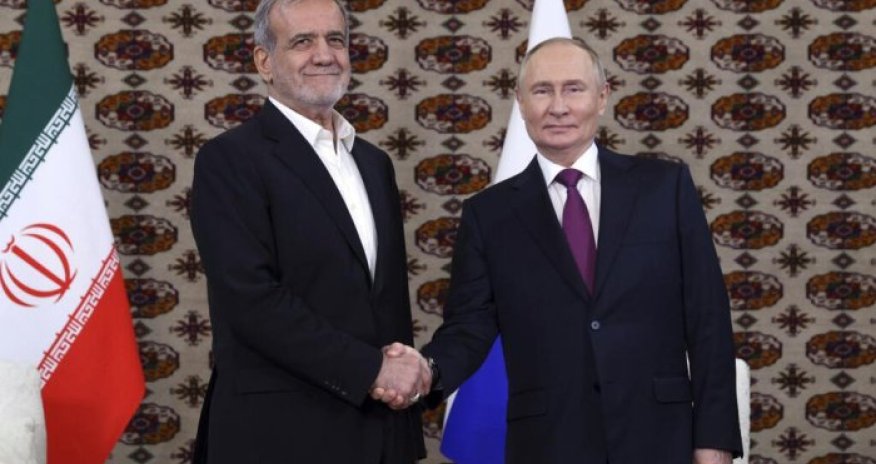 Putin Pezeşkianla Yaxın Şərqdəki vəziyyəti müzakirə edib