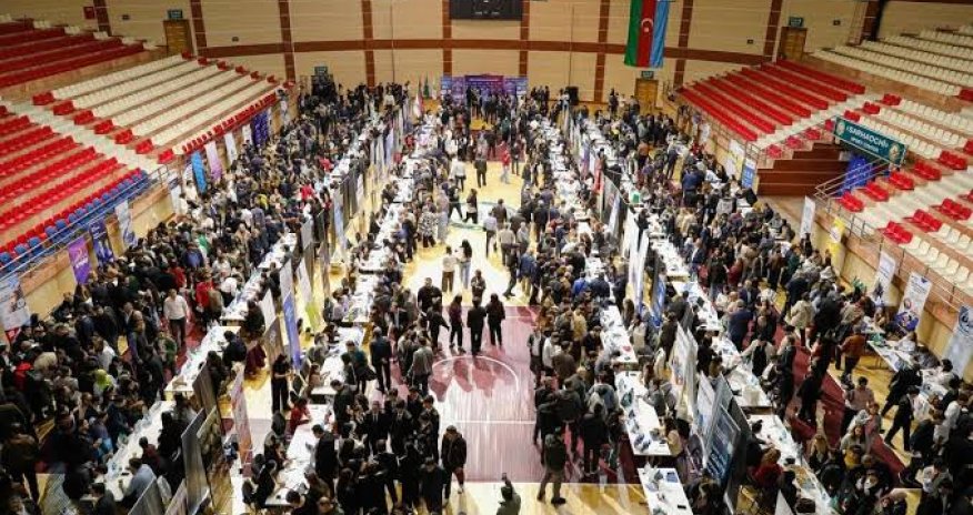 Bakıda əmək yarmarkasında 150 müəssisə 1 000-dən çox vakansiya təqdim edib